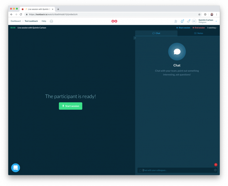 Using Lookback